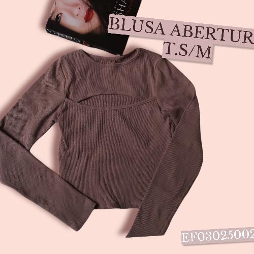 BLUSA ABERTURA