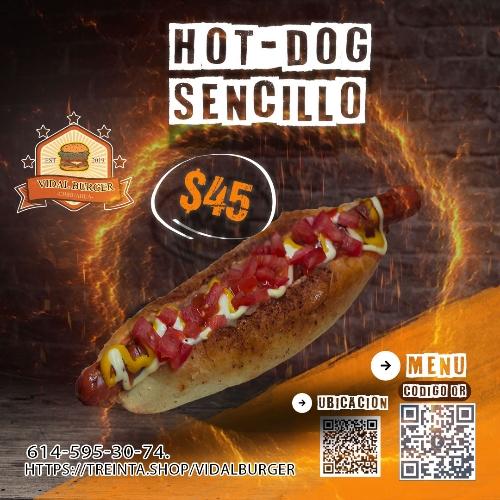 Hot Dog Sencillo