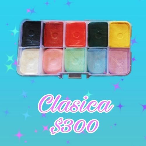 Paleta 10 colores básicos 200gr 