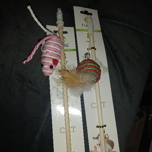 Baras de pelota y raton 