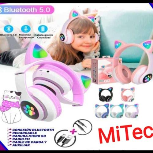 AUDÍFONOS CAT CON LUCES