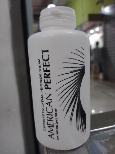 Agua oxidante en crema americam perfect 100ml v40