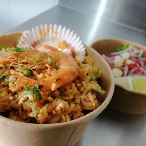 Arróz con Mariscos