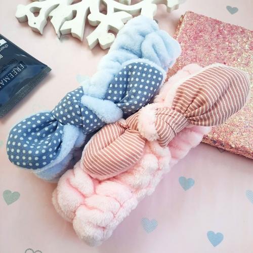 Bandanas tipo sintillo con Lazo Rosado 