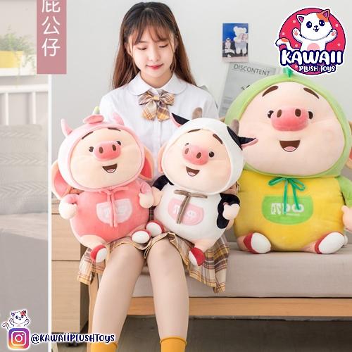Peluche kawaii Marranito Disfraces 40cm 