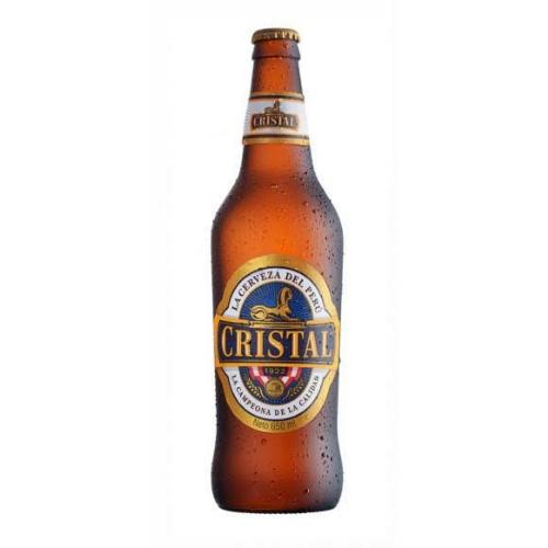 Cerveza Cristal x 650 ml.