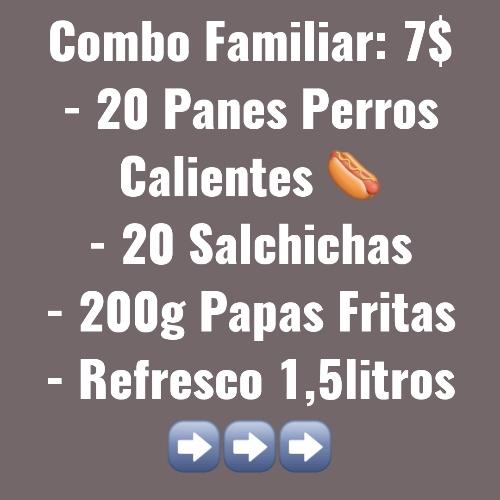 Combo Familiar 8$