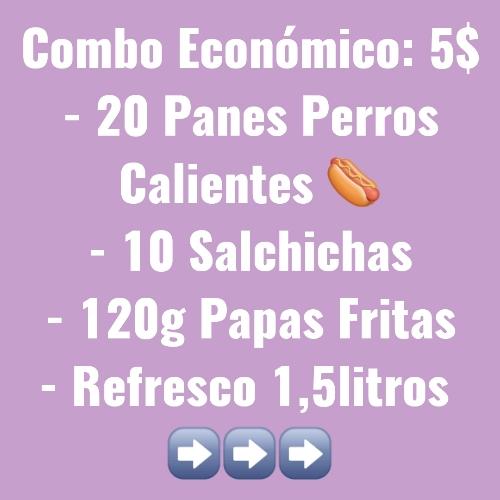 Combo Económico 6$