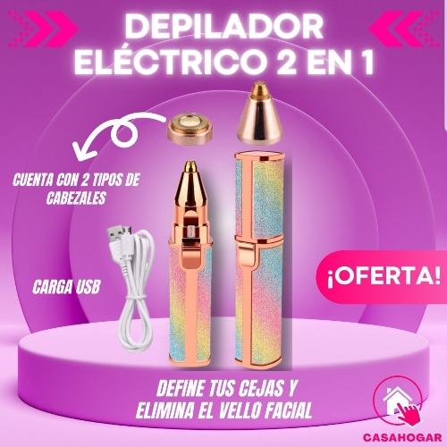 DEPILADOR FACIAL Y CEJA 2 EN 1