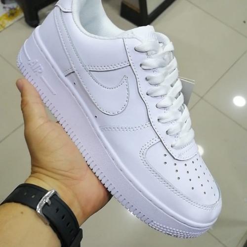 Air forcé one clásica blanca dama 
