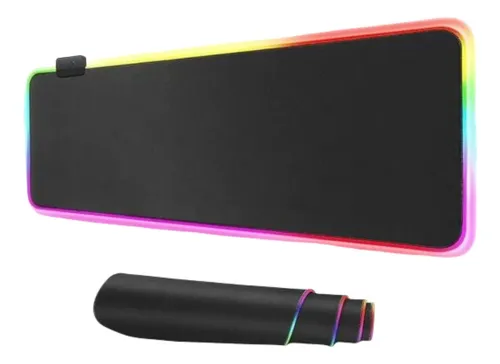 Alfombrilla Mouse Pad Rgb Antideslizante