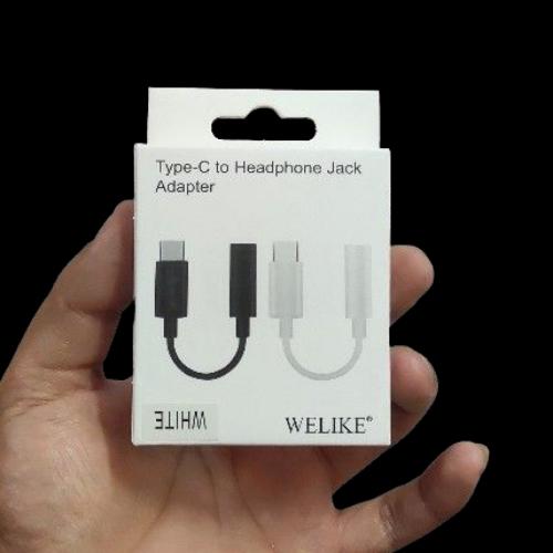 ADAPTER WELIKE // Type-C adaptador a JACK