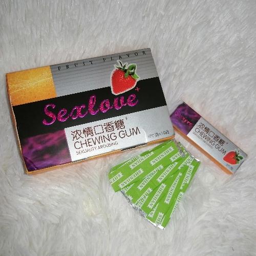Chicles exitantes caja x 5 unidades