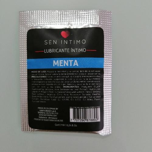 Lubricante Sen  Intimo menta y neutro