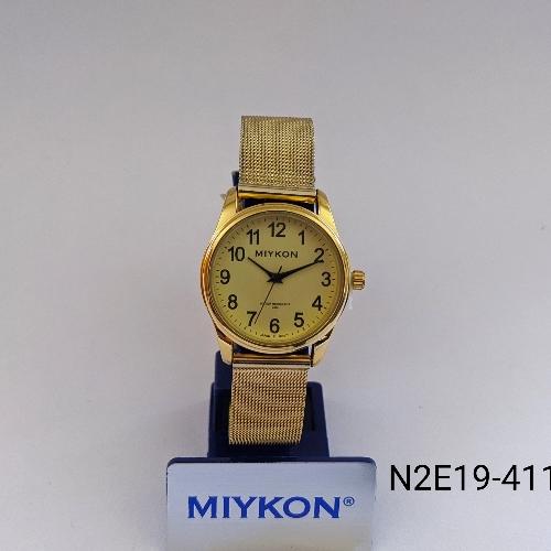 Miykon Dama Metal Dorado Fondo Amarillo