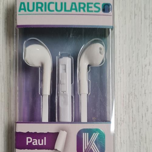 Auriculares PAUL, Blanc