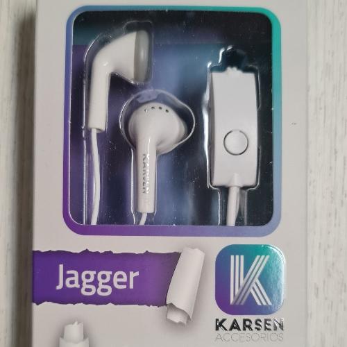  Auriculares JAGGER, blanco