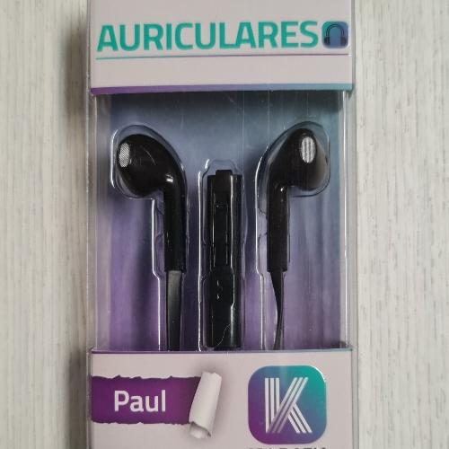  Auriculares PAUL, Negro