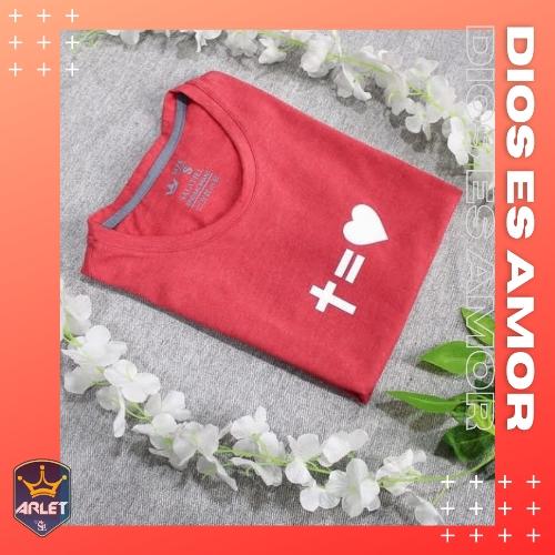 ✝️=♥️ Dios es amor rojo