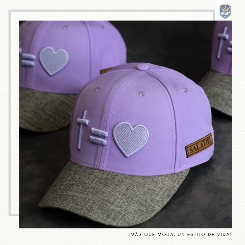 ✝️=♥️ Lila/gris vicera curva
