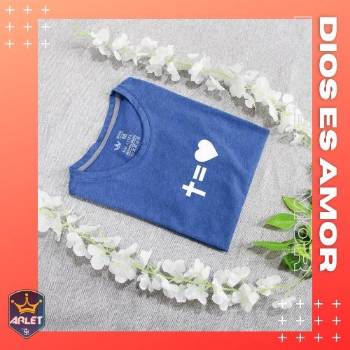 ✝️=♥️ Dios es amor azul