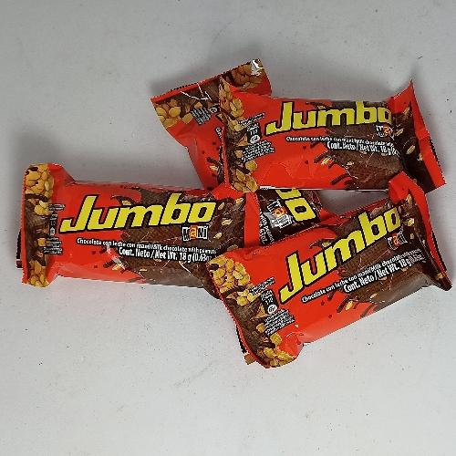 Chocolatina Jumbo Maní Mini  18gr x unidad