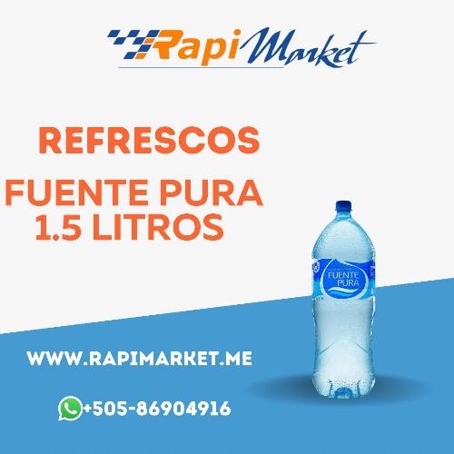 Agua fuente pura 1.5 Litro