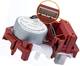 ACTUADOR SOLENOIDE CAMBIADOR ROJO 7 TERMINALES WHIRLPOOL W10006355