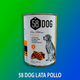 58 DOG LATA POLLO