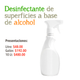 Desinfectante base alcohol