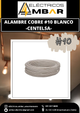 ALAMBRE 10 BLANCO -CENTELSA