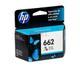 Cartucho de Tinta HP 662 Tricolor Original CZ104AL