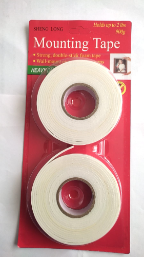 CINTA DOBLE CONTACTO X 2 PZS (19MMX2.5)