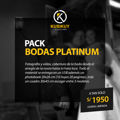 PACK BODAS PLATINUM