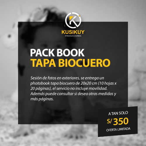 PACK BOOK TAPA BIOCUERO