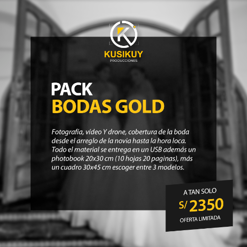 PACK BODAS GOLD