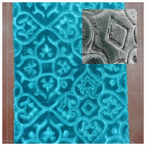 ALFOMBRA TERCIOPELO 50X80CM