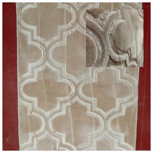 ALFOMBRA TERCIOPELO 50X80CM.