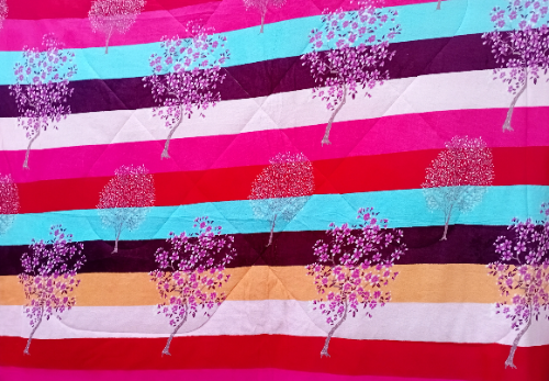 ACOLCHADO DE PLUSH CON CORDERITO "PESADO" 2 1/2PL