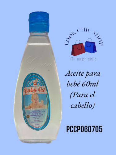 Aceite para bebé para el cabello 60ml Cod.062405