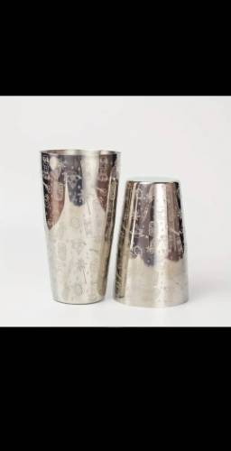 coctelera americana troquelada tiki