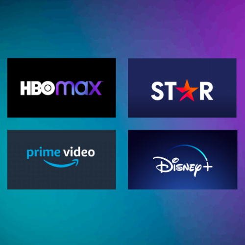 Combo Amazon Prime Video  Disney Plus  HBO MAX  Star Plus pantalla 1 mes
