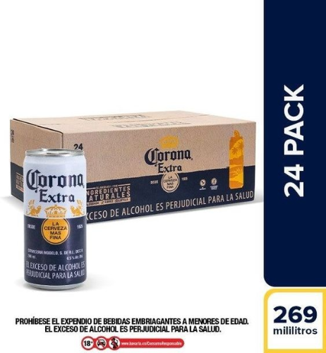 Caja Corona x24 Unidades 269ml