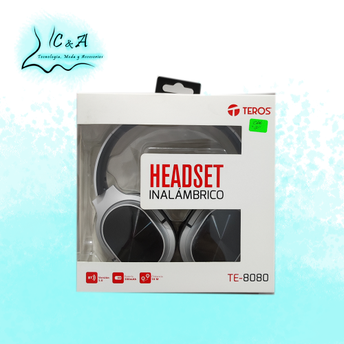 AUDIFONO INALÁMBRICO HEADSET TE-8080 TEROS