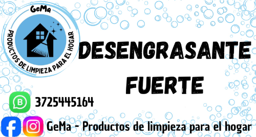 Desengrasante fuerte