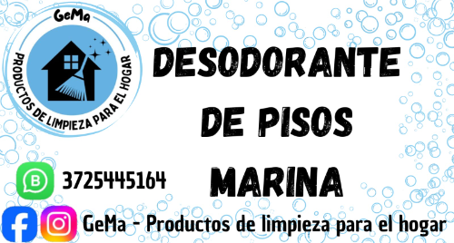 desodorante para pisos marina