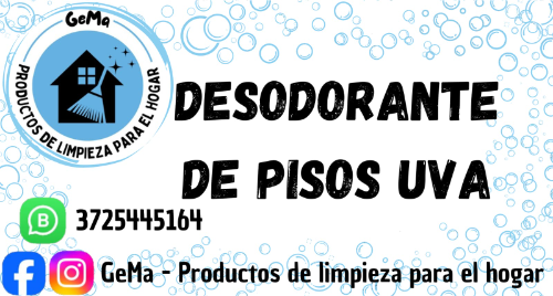desodorante para pisos uva