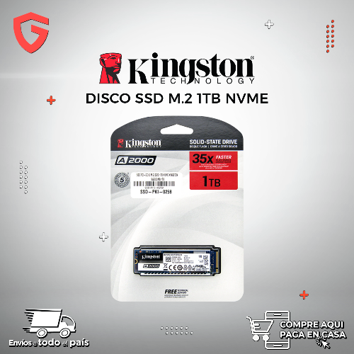 1TB M.2 NVMe  - KINGSTON - ALMACENAMIENTO