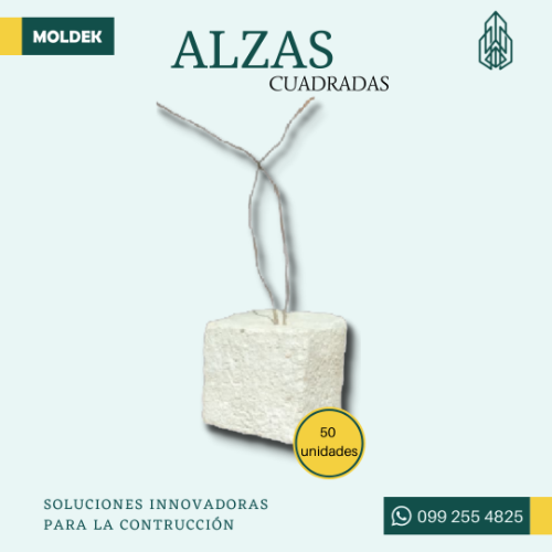 AT - Alzas de hormigón de alambre de 5cm