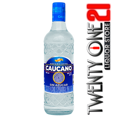 Aguardiente Caucano Sin Azúcar botella 750ml